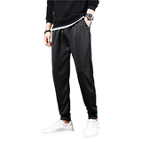 秋季新款透气男士休闲裤子男宽松运动加肥大码哈伦弹力束脚裤男装，男装休闲裤，星座1712-3