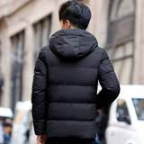 冬棉衣韩版潮流青年个性连帽加厚休闲百搭外套男1716-3-9333-P43，男装棉衣，星座1712-3