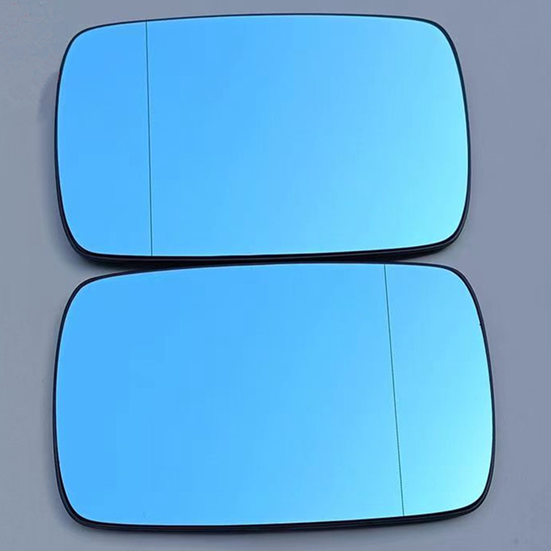 适用于宝马 3系 E46倒车镜反光镜后视镜镜片蓝玻璃带加热左右通用