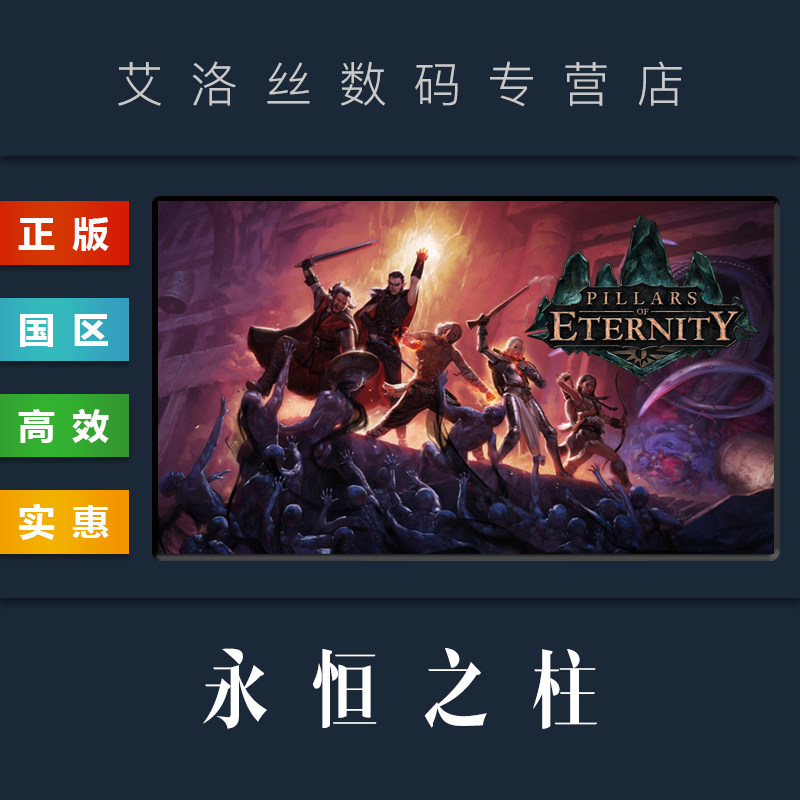 pc正版 steam平台 国区 游戏 永恒之柱1 pillars of eternity 标准版