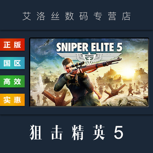 游戏 Elite steam平台 票 季 国区 豪华版 Sniper PC中文正版 狙击精英5