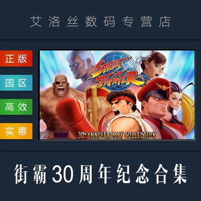 steam街头霸王30周年纪念合集