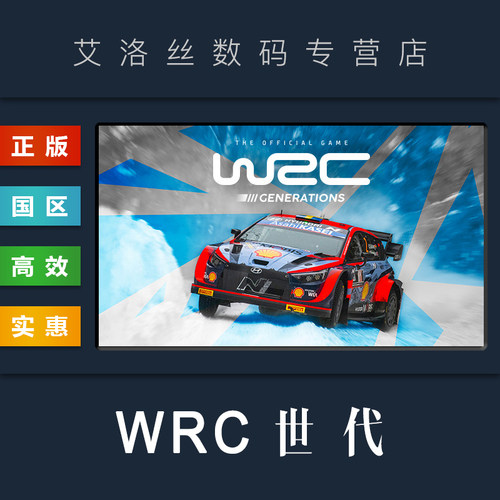 steam平台中文正版游戏WRC世代