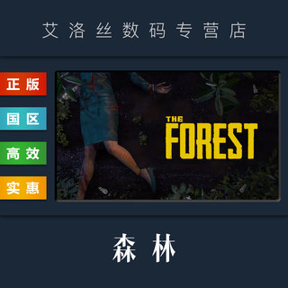 PC中文正版 steam平台 国区 生存联机游戏 森林 The Forest 迷失森林 全新成品账号