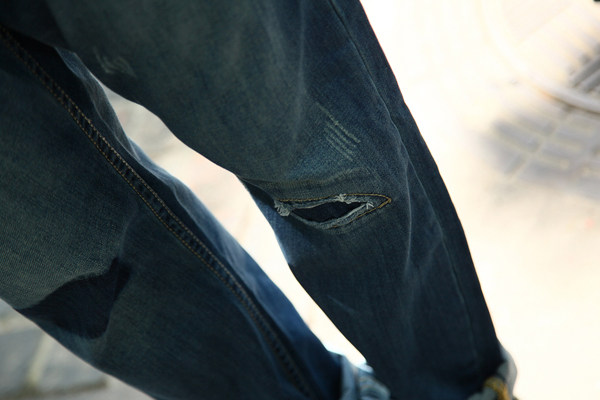 Jeans pour adolescent Sarouel en coton pour printemps - Ref 1464202 Image 5