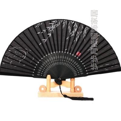 潮流帅气舞蹈闺蜜古风扇子精致折扇女式便携古扇男孩随身夏季男女