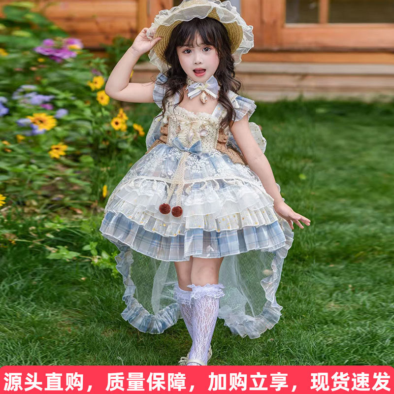 森系田园风洛丽塔裙子正品保障图片