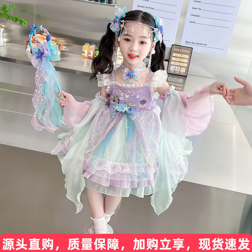 美人鱼洛丽塔吊带裙新