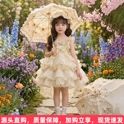 洛丽塔千金裙子送拖尾