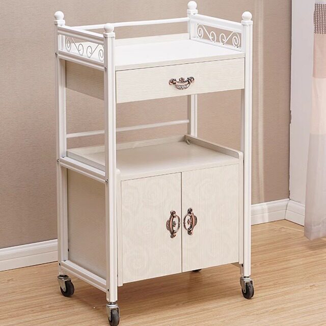 美容车多功能欧式美容院专用小推车置物架移动工具车静音美发推车