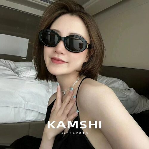 凯旋门墨镜防晒复古上镜女
