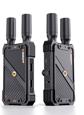 VRRIIS WL082相机图传投屏影音同屏器HDMI无线延长器400m可插电池