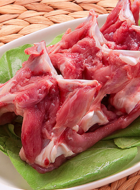 华英生鲜鸭锁骨2000g冷冻新鲜冰冻生鸭肉卤鸭鸭卤肉顺丰包邮