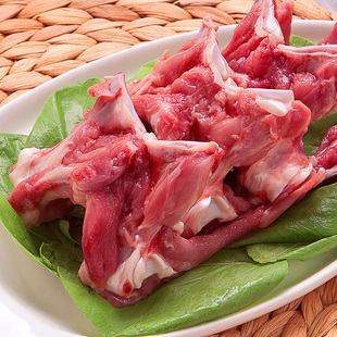 华英生鲜鸭锁骨2000g冷冻新鲜冰冻生鸭肉卤鸭鸭卤肉顺丰 包邮