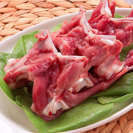 华英生鲜鸭锁骨2000g冷冻新鲜冰冻生鸭肉卤鸭鸭卤肉顺丰包邮