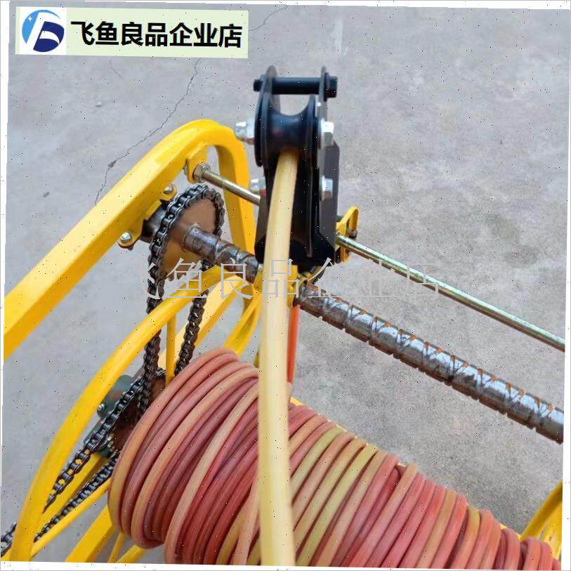 电动万向头收管放G管神器48V60V排.管器配件,