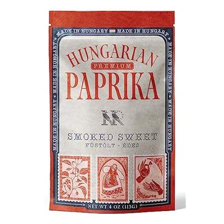 Premium SMOKED SWEET Hungarian Paprika Powder(4 oz)- No