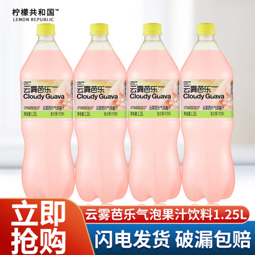 柠檬共和国1.25L*6瓶大瓶畅饮装