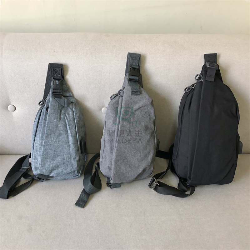 户外运动旅行包腰包胸包单肩防泼水斜挎牛津布骑行包