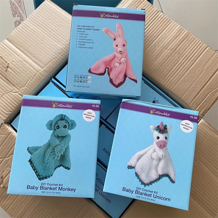 清！DIY针织套装婴儿兔子玩具 卡通动物安抚巾睡眠玩偶,居家日用,其它,淘宝优惠券,粉丝福利购,淘宝优惠卷