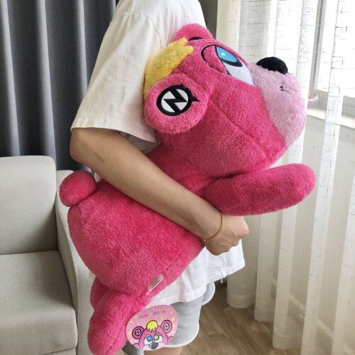 粉色趴趴熊抱枕 可爱玩偶床上睡觉毛绒公仔礼物