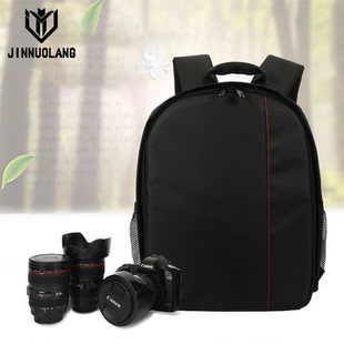 简约轻便双肩相机包适用于佳能尼康微单简约户外防水双肩相机背包