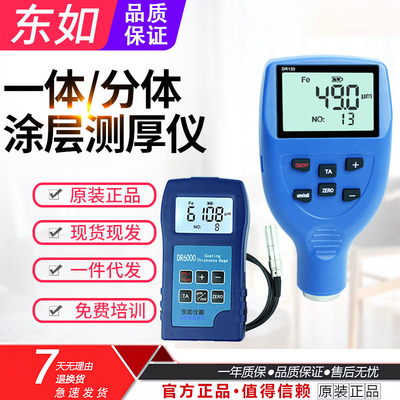 涂层测厚仪东如DR5000S高精度防火涂料防腐层大量程镀锌层漆膜仪