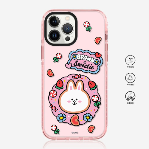 line布朗熊可爱防摔iPhone壳