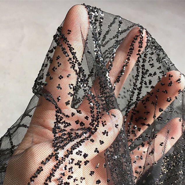 惊奇网纱服装欧美肌理衣裙