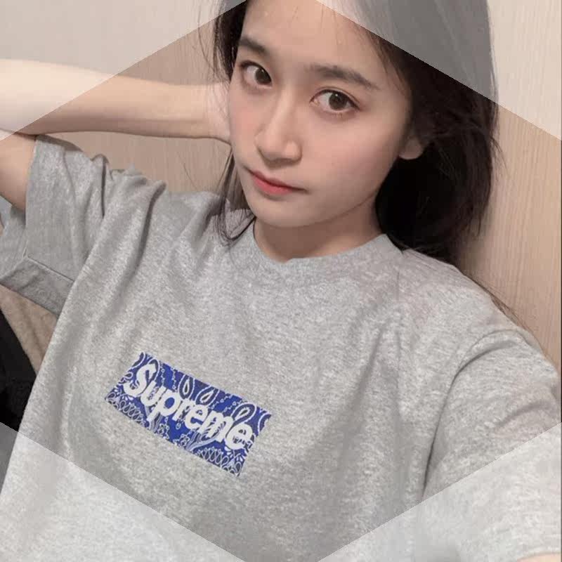 supreme情侣装夏装短袖T恤男女纯棉官网旗舰superme腰果花半袖潮|ruв категории плесень играть/Аниме/вокруг/cos/настольные игры, Косплей одежды/реквизит/услуги, Косплей мужской одежды - от Buy2taobao.com для оказания профессиональной услуги покупки агента Taobao