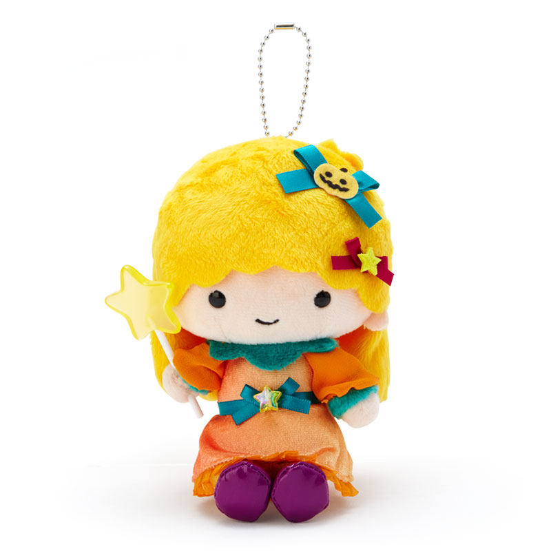 日本Sanrio正品Littletwinstars小雙星LaLa毛絨公仔包掛件(萬聖節