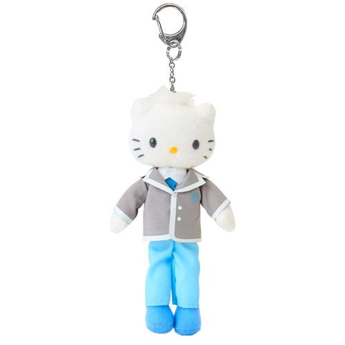 香港Sanrio正品Hello Kitty Daniel毛絨公仔匙扣包掛件(衣櫥)