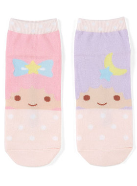 日本Sanrio正品LittleTwinStars雙子星 成人襪短襪船襪2023