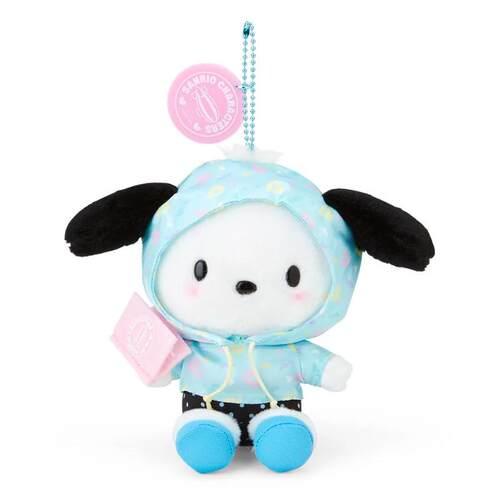 日本Sanrio正品PC狗Pochacco 毛絨公仔匙扣包掛件Trip