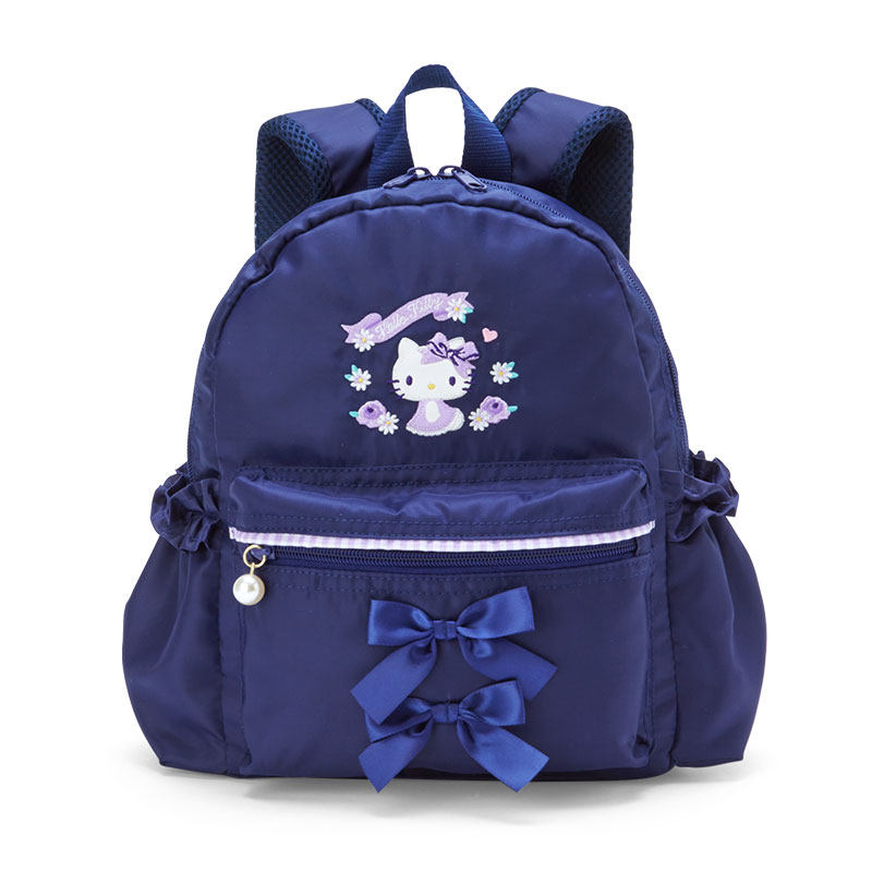日本Sanrio正品Hello Kitty 兒童背包背囊雙肩包(S)深藍