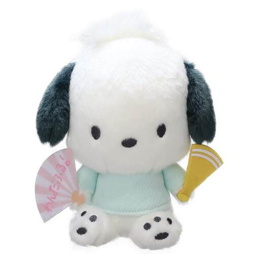 日本Sanrio正品PC狗Pochacco 毛絨公仔擺設禮物2022