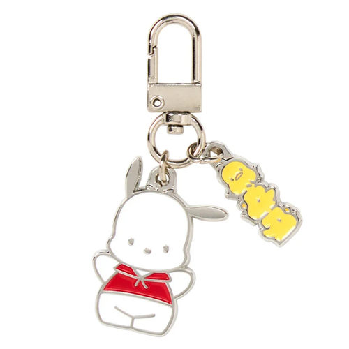 日本Sanrio正品PC狗Pochacco 金屬匙扣包掛件盲盒(好友)