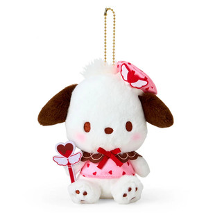 日本Sanrio正品PC狗Pochacco 毛絨公仔匙扣包掛件(魔法杖)