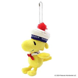 日本正品Snoopy史努比 Woodstock毛絨公仔匙扣包掛件(水手)