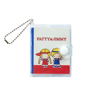 日本Sanrio正品Patty and Jimmy 迷你書型匙扣包掛件