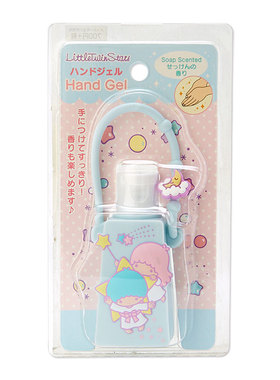 日本Sanrio正品Littletwinstars雙子星 隨身迷你酒精搓手液
