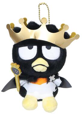 日本正品Badtz Maru酷企鵝XO 毛公仔匙扣包掛件FRAGARIA MEMORIES