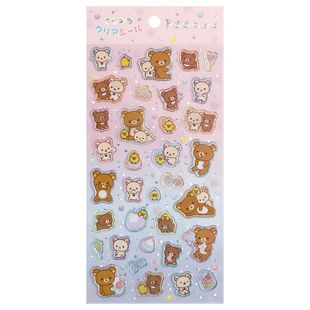 日本SanX正品 星星 貼紙 Rilakkuma鬆弛熊