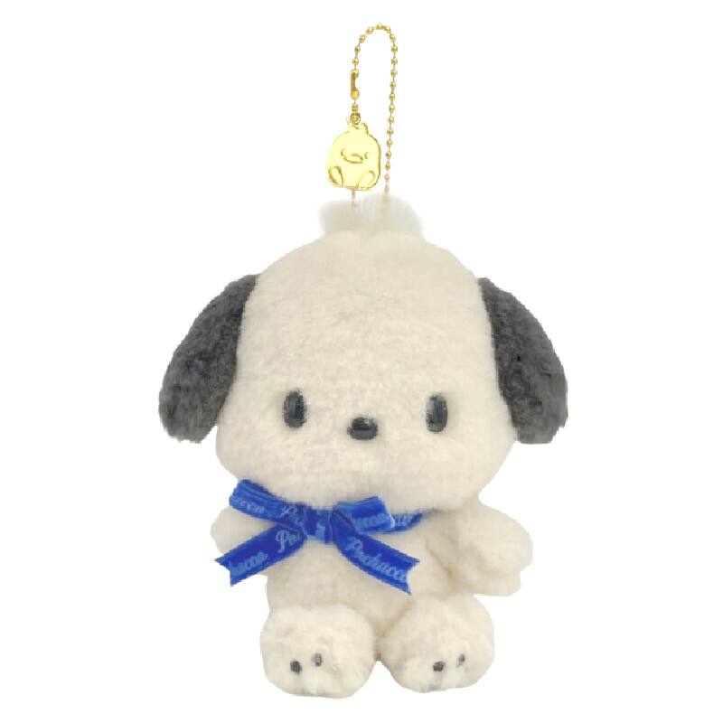 日本Sanrio正品PC狗Pochacco 毛絨公仔匙扣包掛件(birthday)