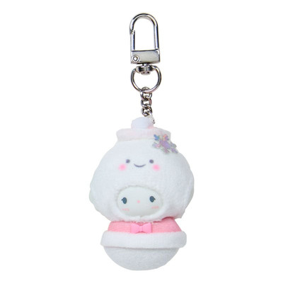 日本Sanrio正品Cogimyun小麥粉精靈膠公仔匙扣包掛件盲盒(雪精靈)