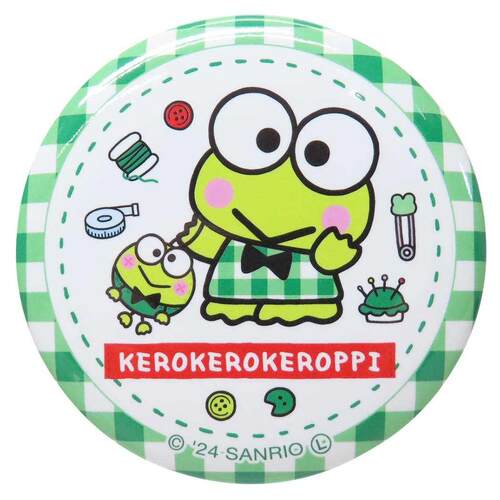 日本Sanrio正品Keroppi大眼蛙 襟章Vintage Retro
