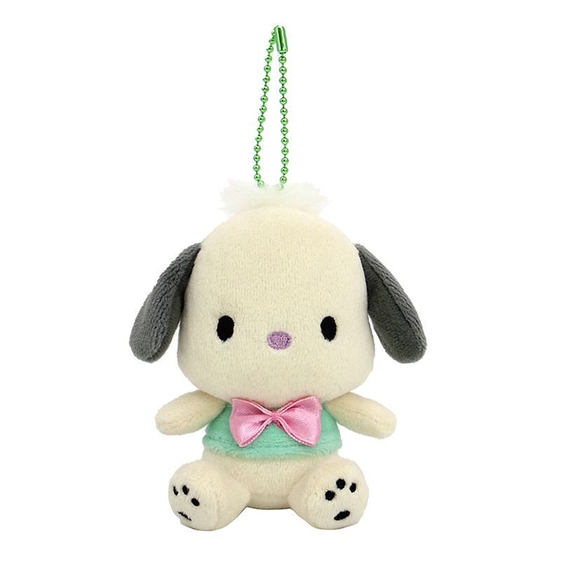 日本Sanrio正品PC狗Pochacco 毛絨公仔匙扣包掛件(K Color)