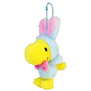 日本正品Snoopy史努比Woodstock 毛絨公仔包掛件禮物(兔子)