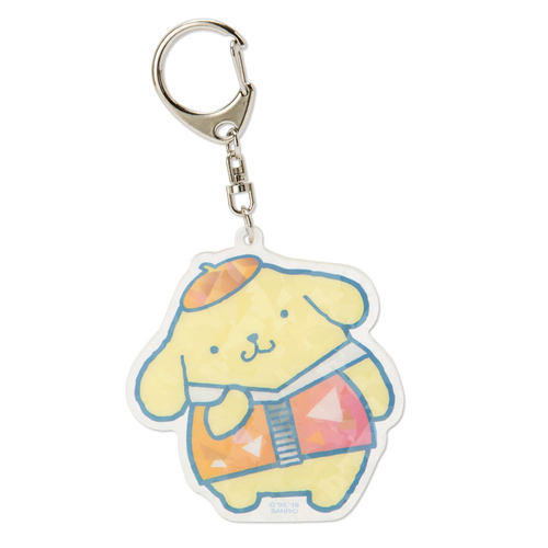 日本Sanrio正品Pompompurin布甸狗 匙扣包掛件(RANKING)