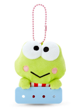 日本Sanrio正品Keroppi大眼蛙 毛絨公仔匙扣包掛件(My Pachirun)